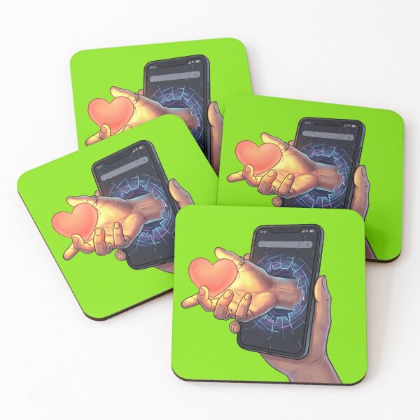Item preview, Breaking Screen Hand with Heart – Creative Collection designed and sold by Bittor18.