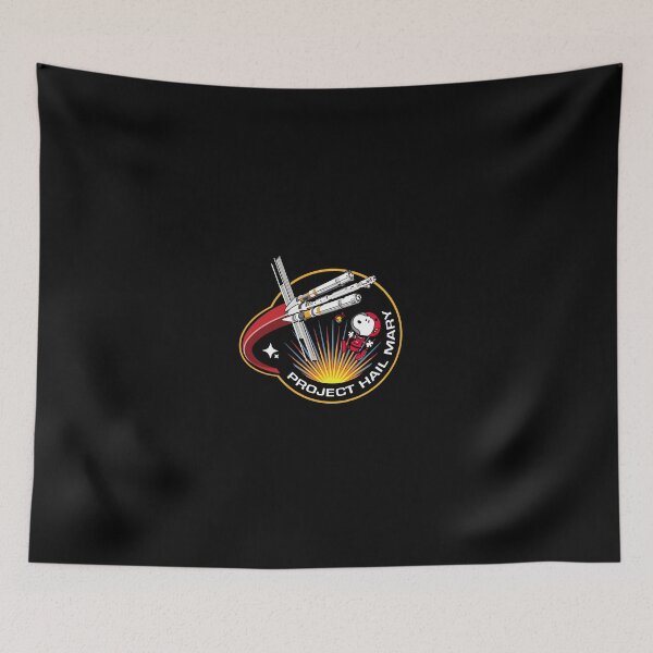 Item preview, Project Hail Mary Mission Patch With Space Dog designed and sold by Imaginary Ink.