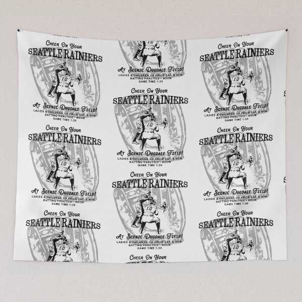 Item preview, Cheer On Your Seattle Rainiers designed and sold by Normbot2000.