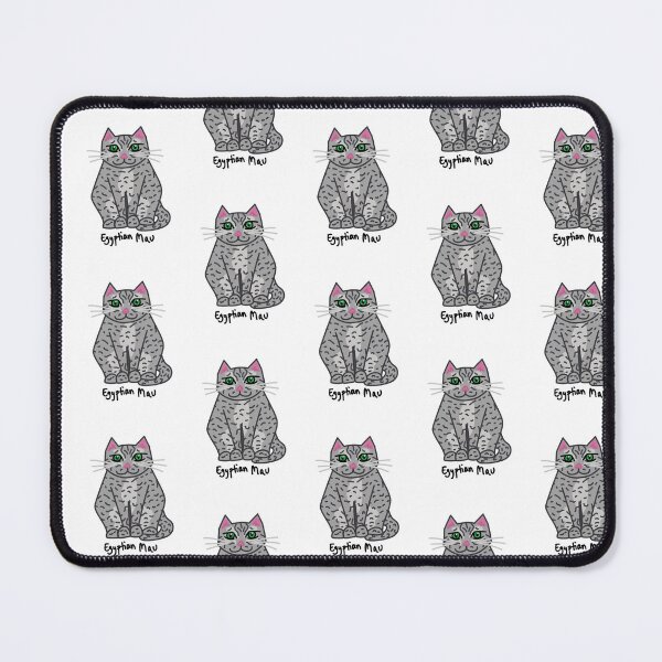 Item preview, Graphic Egyptian Mau Cat with Green Eyes designed and sold by DanielleFishIll.