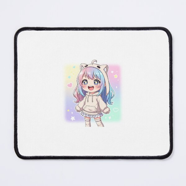 Item preview, Kawaii anime girl laughing happily designed and sold by MagicArmy.