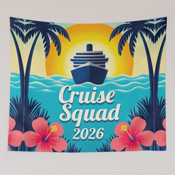Item preview, Cruise Squad 2026 – Tropical Escape Edition designed and sold by nhk999.