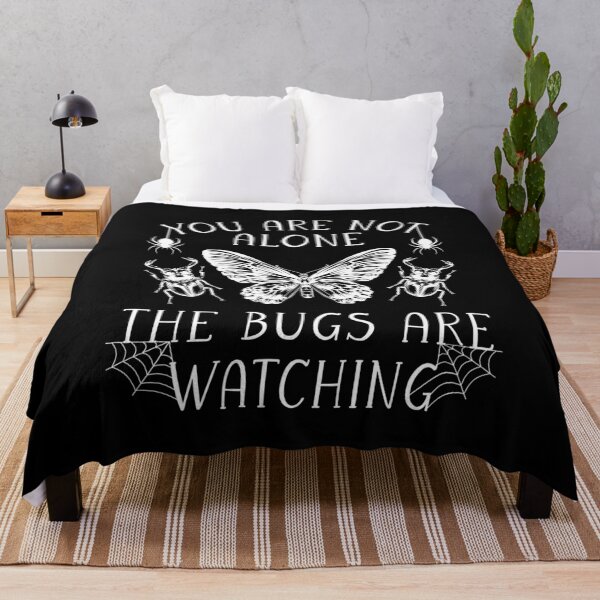 Item preview, You Are Not Alone The Bugs Are Watching - Vintage Entomology Illustration designed and sold by Dmetalx Art Apparel.