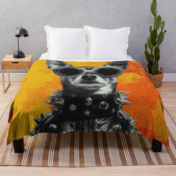 Item preview, Chihuahua in sunglasses and leather designed and sold by anytka.