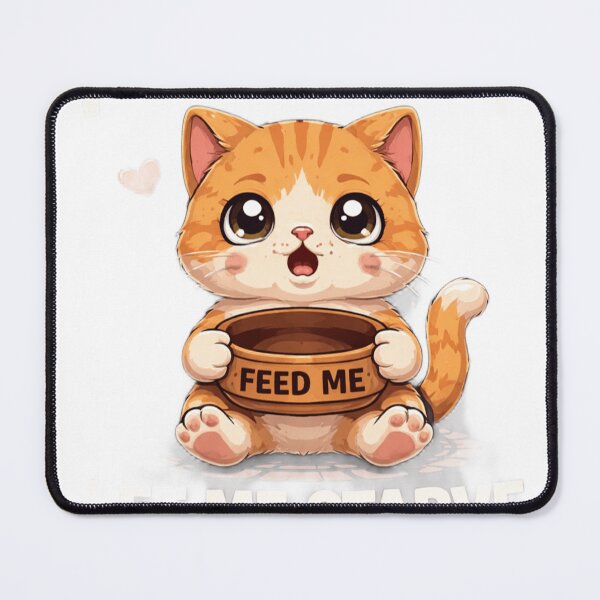 Item preview, Please Don’t Let Me Starve | Funny Cute Cat Design | Feed Me Cat Shirt designed and sold by Shopchid.