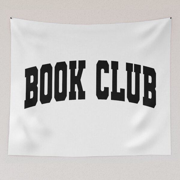 Item preview, Book Club Varsity Shirt Aesthetic Gift for Book Lovers, Cozy Book Club Varsity Blanket Reading Gift for Her, Book Club Varsity Sweatshirt Aesthetic Graduation Gift for Readers designed and sold by Noe Mill.