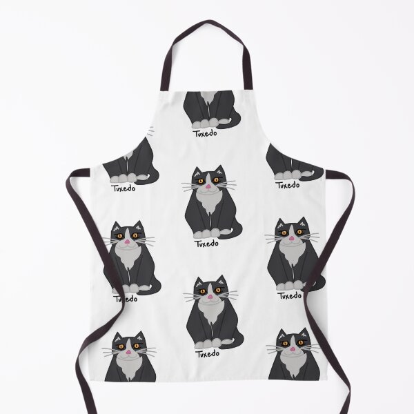 Item preview, Graphic Tuxedo Cat with Orange Eyes designed and sold by DanielleFishIll.