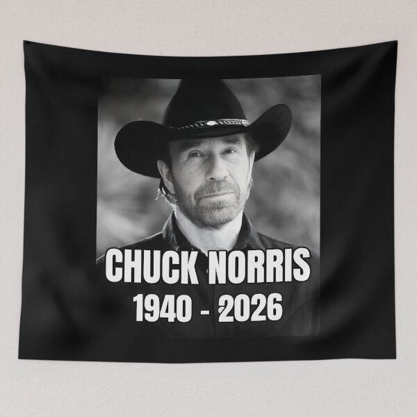 Item preview, Chuck Norris designed and sold by funeralbeat.