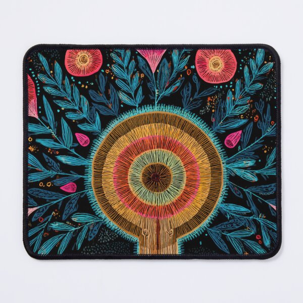 Item preview, Vibrant tree with blooms designed and sold by anytka.