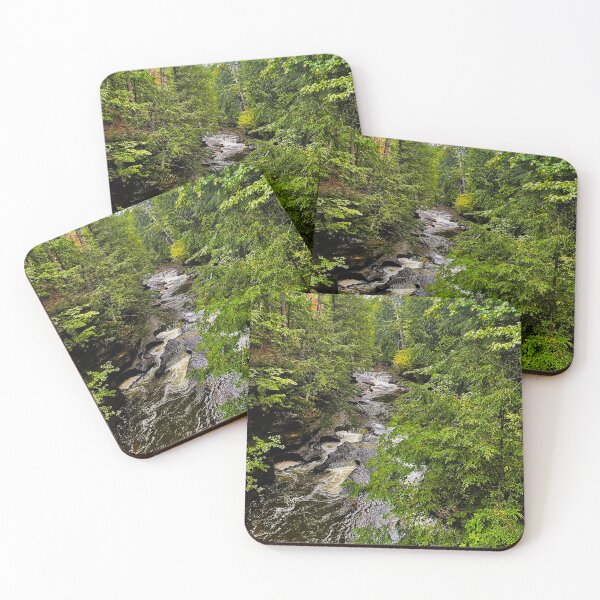 Item preview, Porcupine Mountains River – Upper Peninsula Michigan Forest Landscape Photography designed and sold by aadventures.