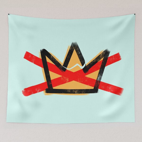 Item preview, No Kings - Broken Crown Movement designed and sold by ZERO-MIND.