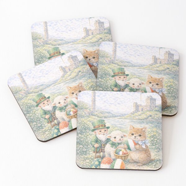 Item preview, Happy Easter from Ireland – Irish Easter Watercolor designed and sold by inspired-works.