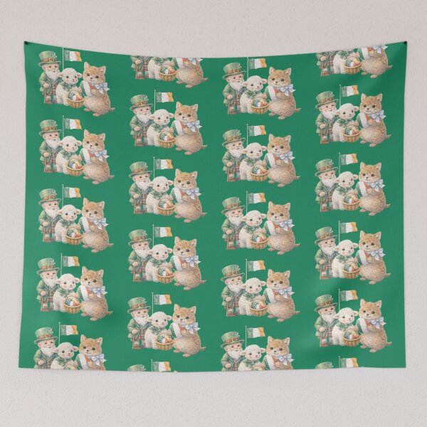 Item preview, Happy Easter from Ireland – Irish Easter Watercolor designed and sold by inspired-works.