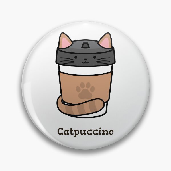 Item preview, Catpuccino Cat Coffee  designed and sold by Sharpe Designs.