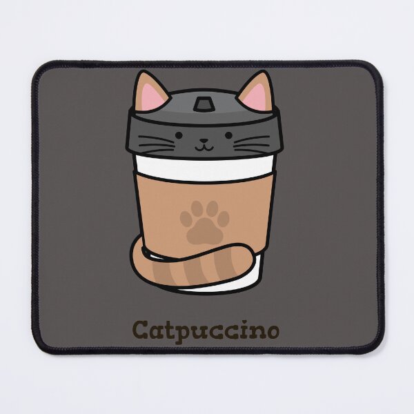Item preview, Catpuccino Cat Coffee designed and sold by Sharpe Designs.