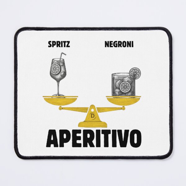 Item preview, Spritz vs Negroni Aperitivo Dilemma - Perfect Balance Italian Cocktail designed and sold by TheItaliandilemma.