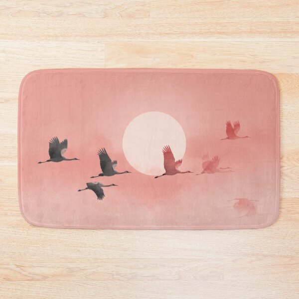 Item preview, Cranes fly at sunset designed and sold by anytka.