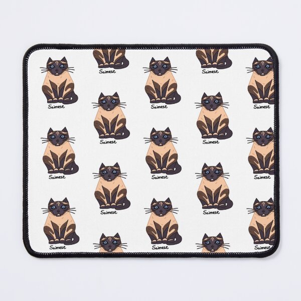 Item preview, Graphic Siamese Cat with Blue Eyes designed and sold by DanielleFishIll.