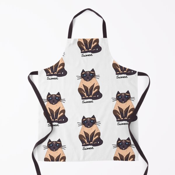 Item preview, Graphic Siamese Cat with Blue Eyes designed and sold by DanielleFishIll.