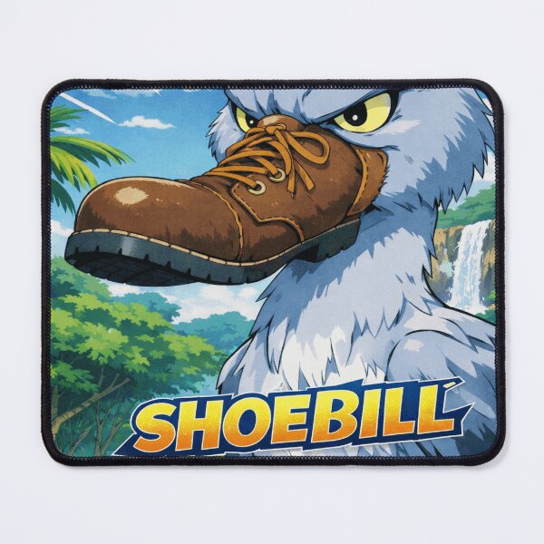 Item preview, Shoebill – Funny Bird with Shoe Beak Cartoon Animal Pun Design designed and sold by AuraloomAtelier.