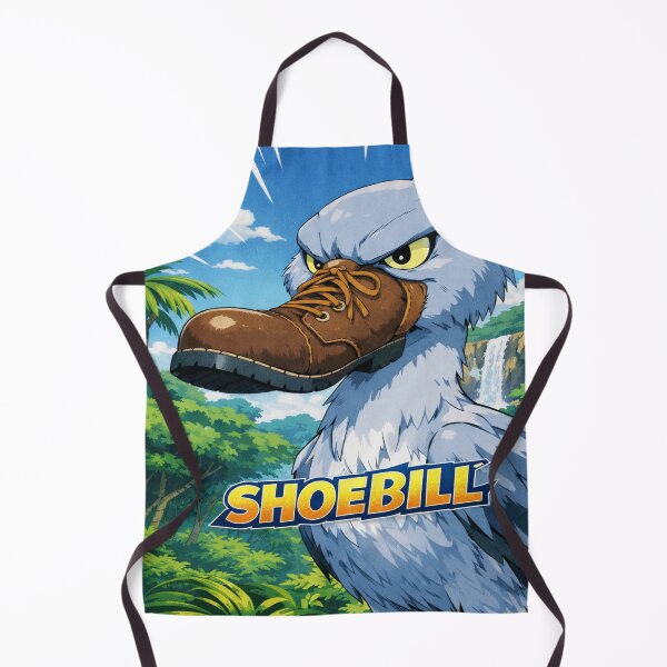 Item preview, Shoebill – Funny Bird with Shoe Beak Cartoon Animal Pun Design designed and sold by AuraloomAtelier.