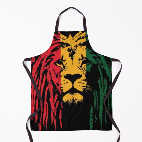 Item preview, Colorful dreadlocked lion designed and sold by anytka.