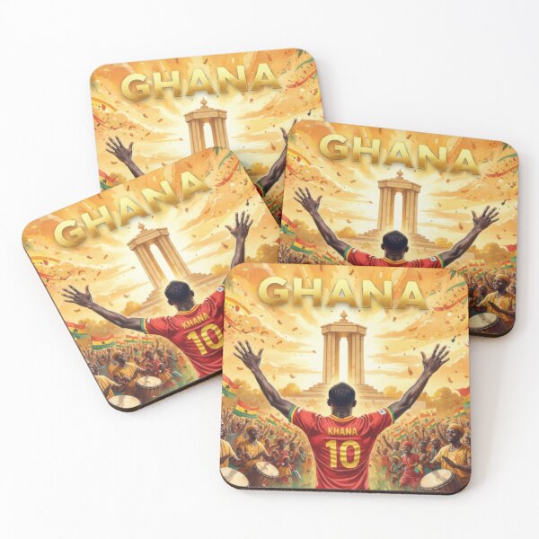 Item preview, Celebration of Ghana Football  Soccer Vibes designed and sold by BrickByDream.