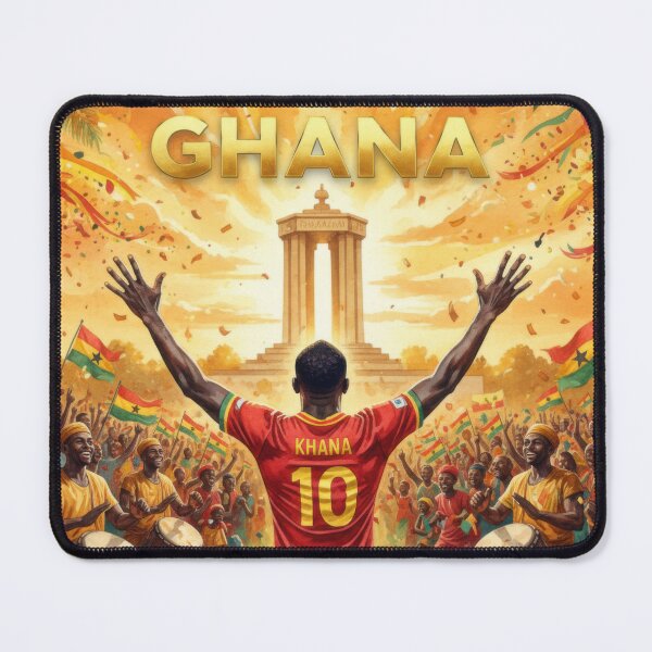 Item preview, Celebration of Ghana Football  Soccer Vibes designed and sold by BrickByDream.