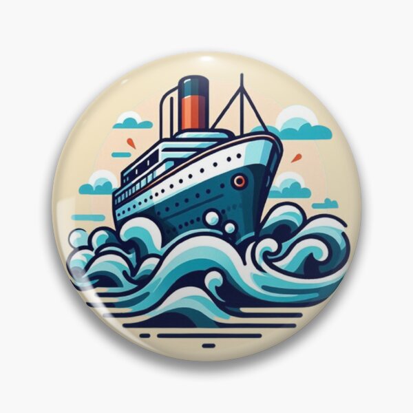Item preview, Cosmic Ocean Liner – Surreal Waves Design designed and sold by Dogandesighn.