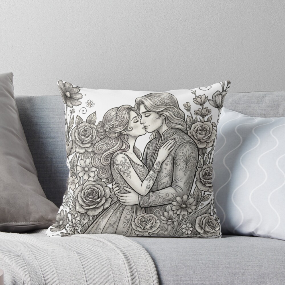 Item preview, Throw Pillow designed and sold by Runglavan.