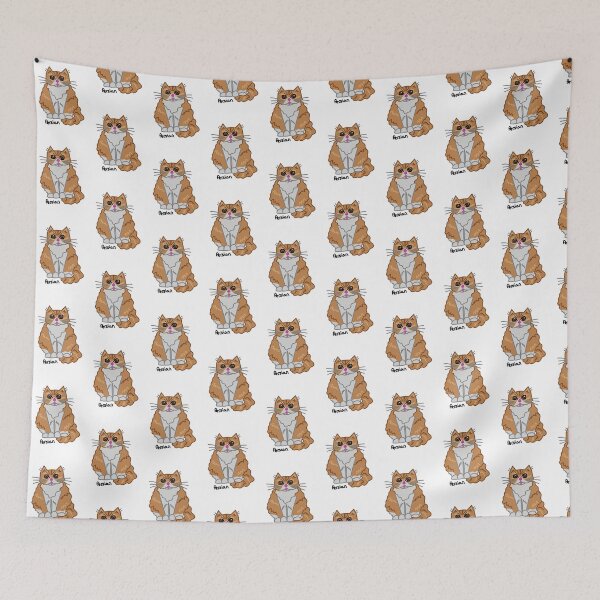 Item preview, Graphic Persian Cat with Brown Eyes designed and sold by DanielleFishIll.