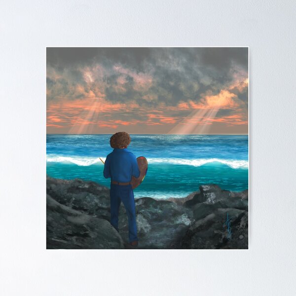 Item preview, Bob Ross: Inspiration and Joy designed and sold by MoxieMcQuirk.