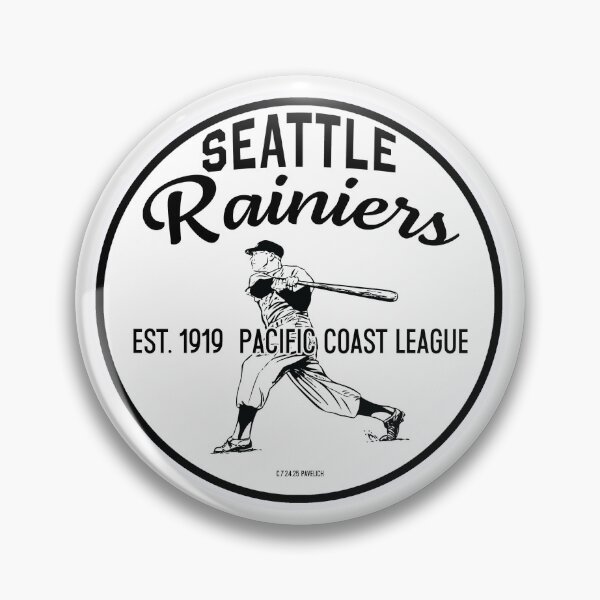 Item preview, Seattle Rainiers Badge designed and sold by Normbot2000.