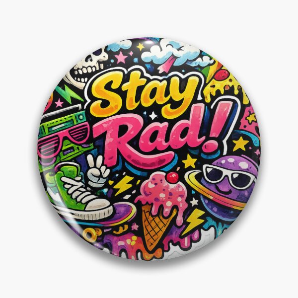 Item preview, stay rad designed and sold by luckyjindalll.