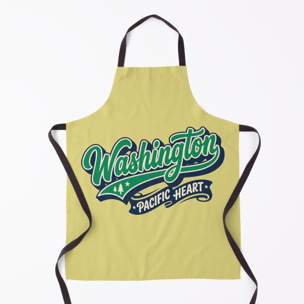 Artikelvorschau, Washington State Pacific Heart Retro Script PNW entworfen und verkauft von Cozy-Old-Pub.