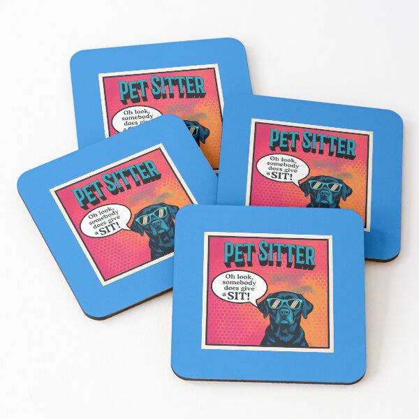 Item preview, Pet Sitter, Fun Retro Pop Art designed and sold by crittersitter.