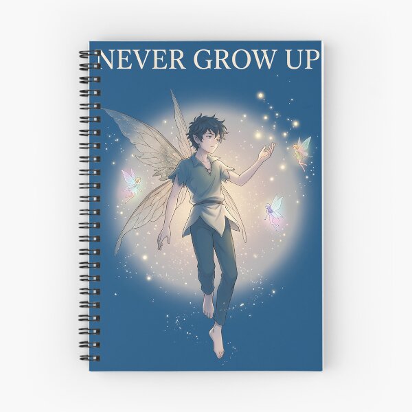Item preview, Peter Pan with Wings – Never Grow Up designed and sold by VoidAnimeStudio.
