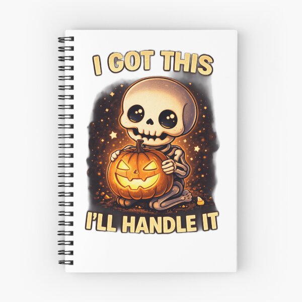 Item preview, I Got This I’ll Handle It | Cute Skeleton Halloween Design | Funny Minimal Shirt designed and sold by Shopchid.