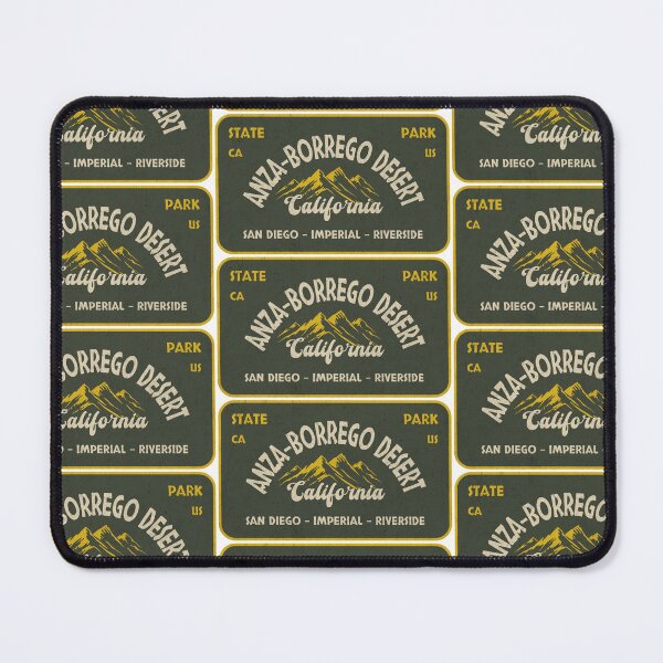 Item preview, Anza-Borrego Desert State Park, San Diego - Imperial - Riverside, California, badge design designed and sold by Wanderful-roads.