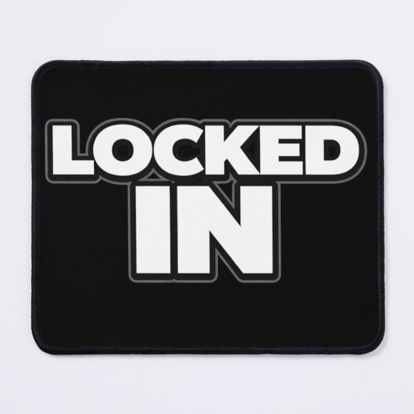 Item preview, Locked In Mindset Focus Quote Shirt designed and sold by Papier Atelier Art.