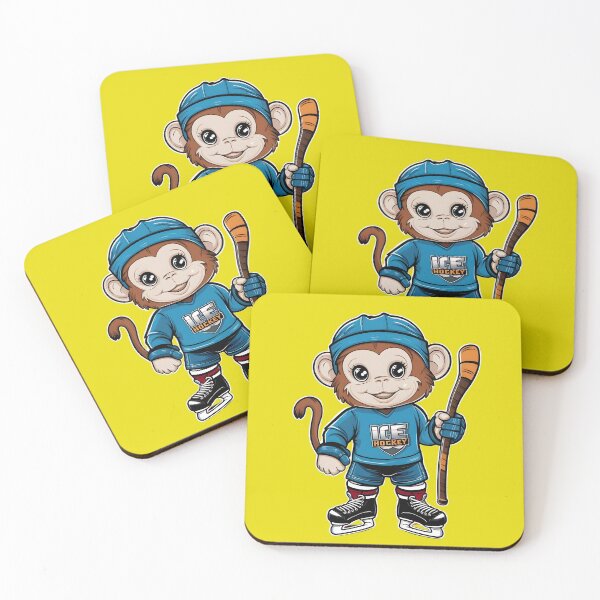Item preview, Cute Kawaii Animal Hokey Sport  designed and sold by madevdine.