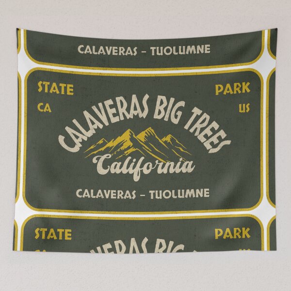 Item preview, Calaveras Big Trees State Park, Calaveras - Tuolumne, California, badge design designed and sold by Wanderful-roads.