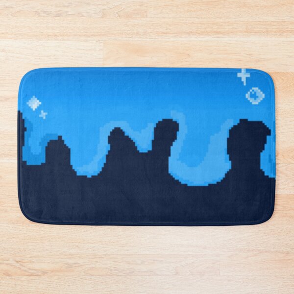 Item preview, Blue background print. Pixel fan art. designed and sold by YaroshMaria.