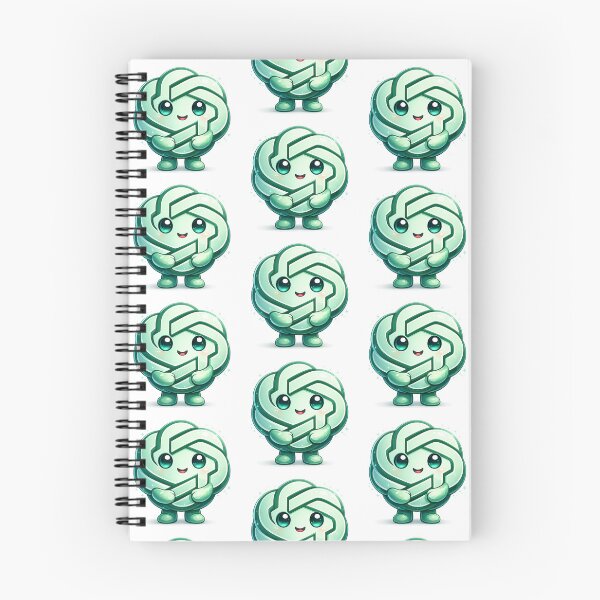 Item preview, Linda mascota cerebral de ChatGPT con IA designed and sold by fritz-10signer.