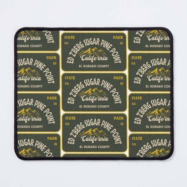 Item preview, Ed Z'berg Sugar Pine Point State Park, El Dorado County, California, badge design designed and sold by Wanderful-roads.