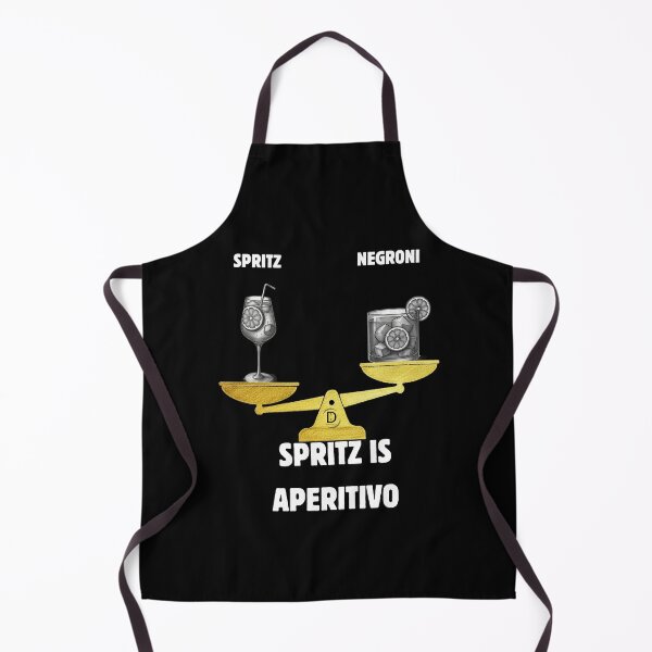 Item preview, Spritz Win Aperitivo Dilemma - Italian Cocktail Balance Scale Favorite Black Version designed and sold by TheItaliandilemma.