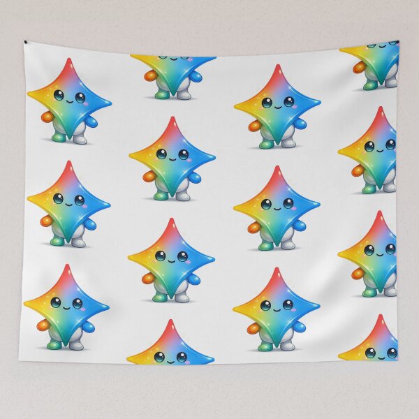 Item preview, Cute Gemini Star Mascot designed and sold by fritz-10signer.
