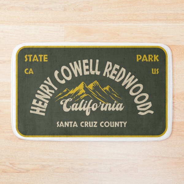 Item preview, Henry Cowell Redwoods State Park, Santa Cruz County, California, badge design designed and sold by Wanderful-roads.