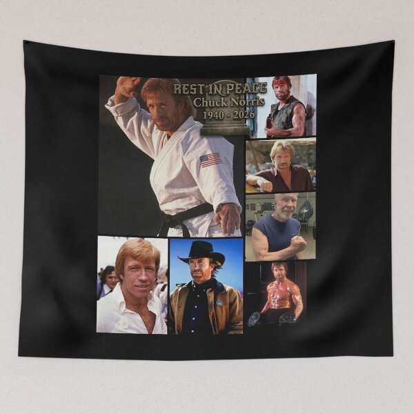 Item preview, Chuck Norris designed and sold by funeralbeat.