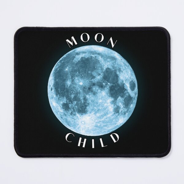 Item preview, Moon Child Blue Design designed and sold by CyrilloArt.